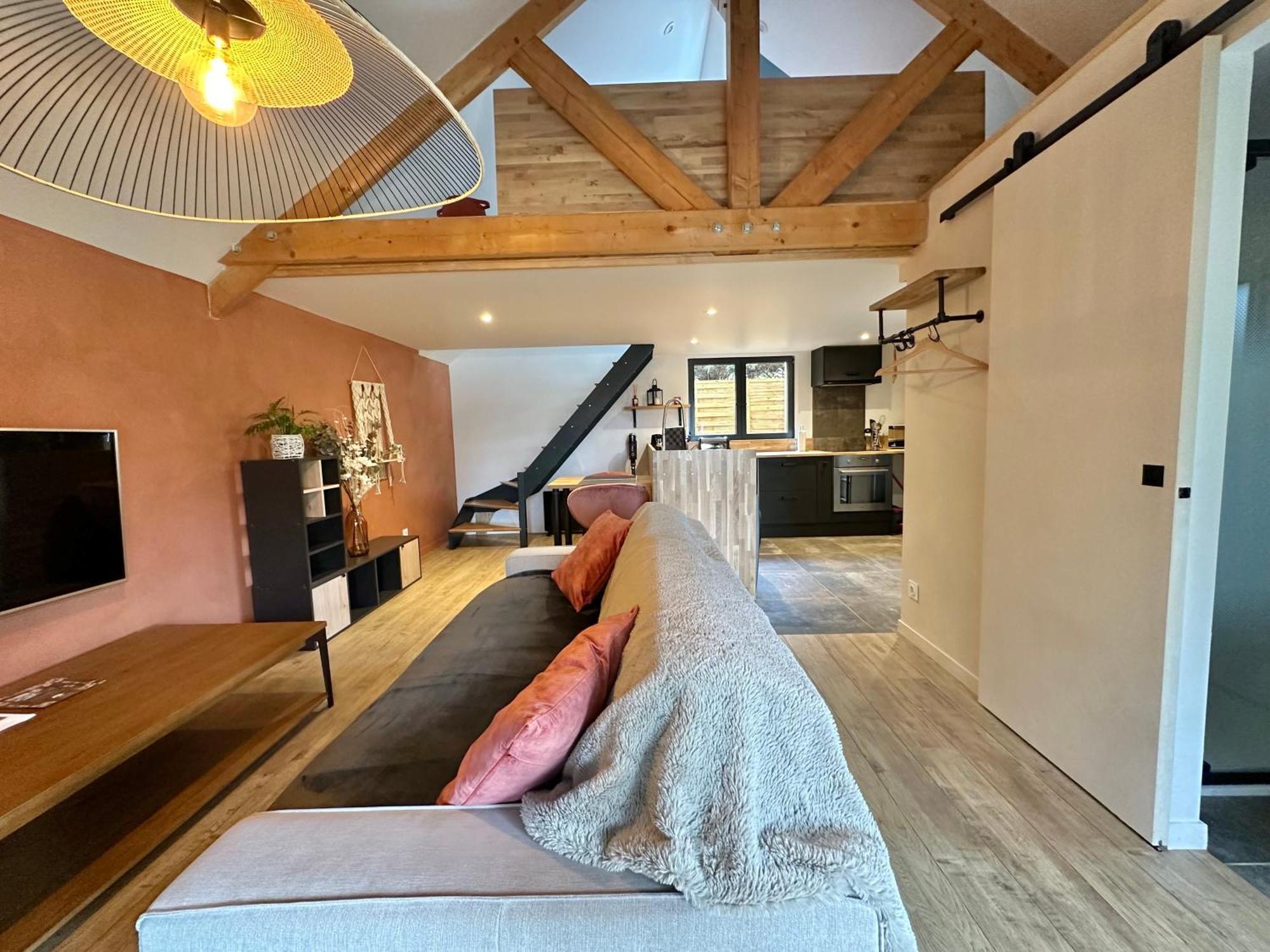 La Ptite Maison Proche Rouen La Vaupalière Eksteriør bilde
