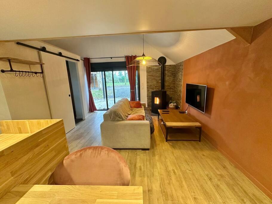 La Ptite Maison Proche Rouen La Vaupalière Eksteriør bilde
