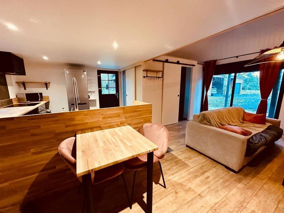 La Ptite Maison Proche Rouen La Vaupalière Eksteriør bilde