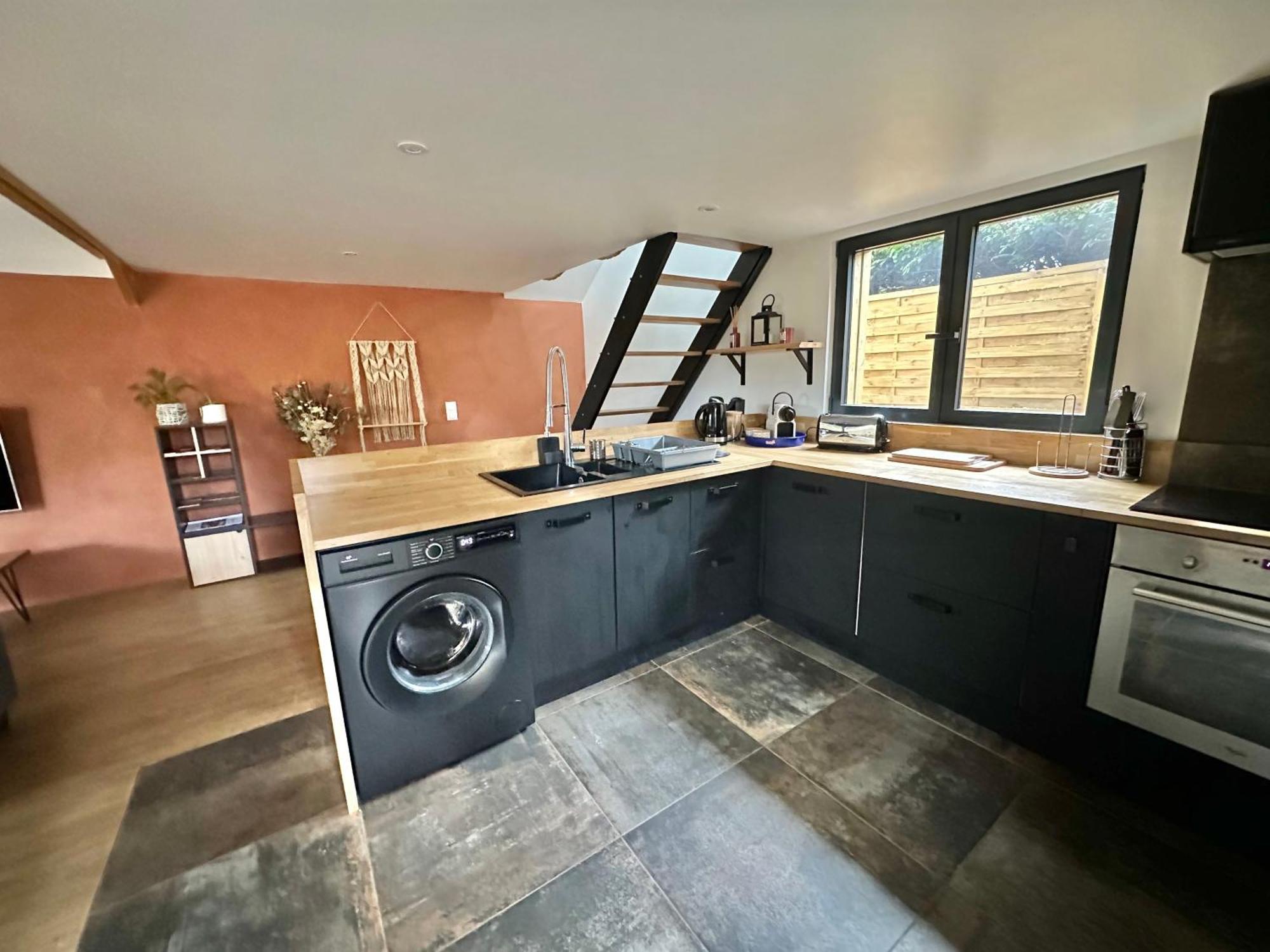 La Ptite Maison Proche Rouen La Vaupalière Eksteriør bilde
