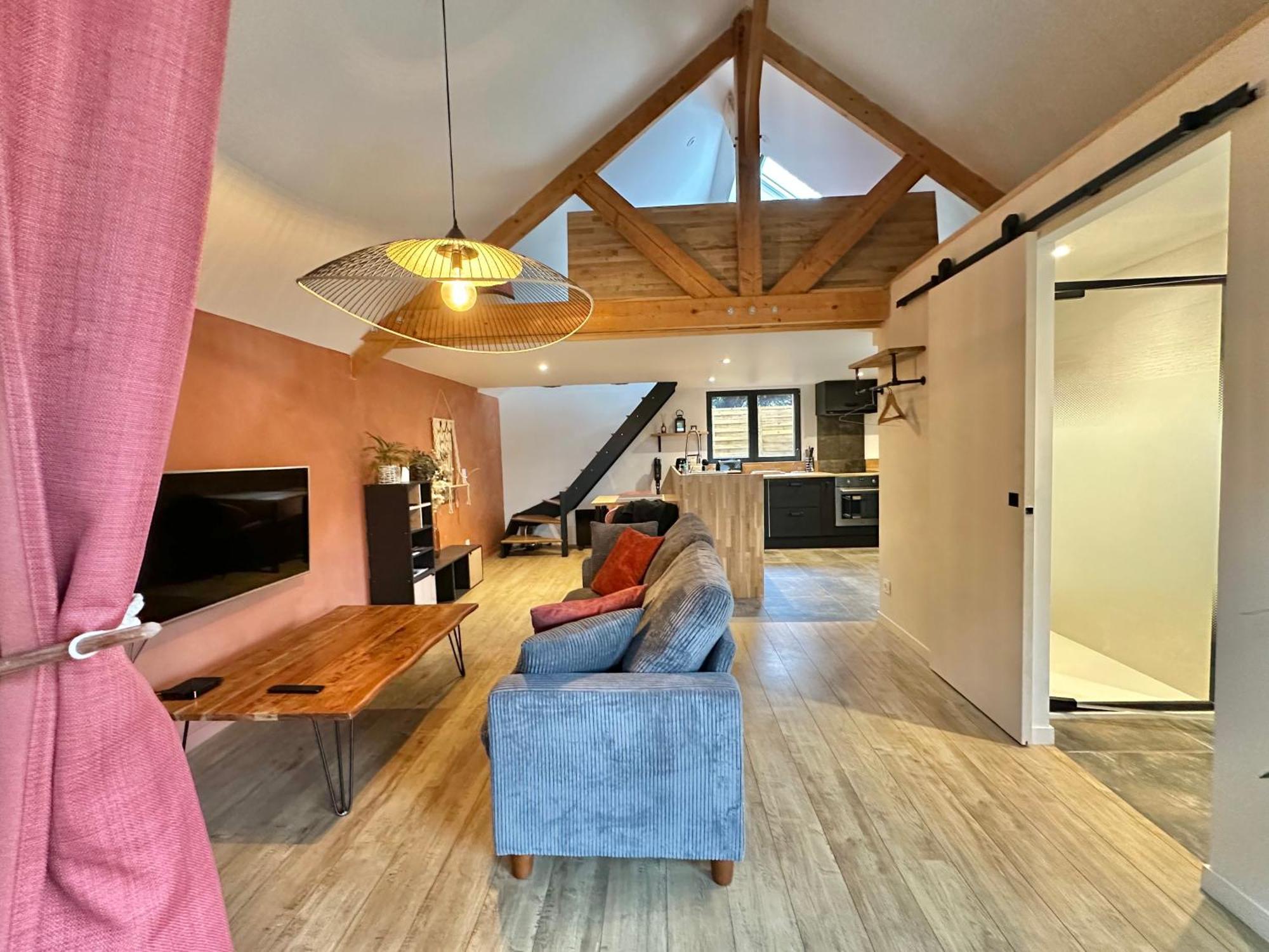 La Ptite Maison Proche Rouen La Vaupalière Eksteriør bilde